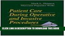 [READ] EBOOK Patient Care During Operative and Invasive Procedures ONLINE COLLECTION