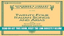 Best Seller 24 Italian Songs And Arias Medium High Voice - 