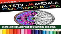 Ebook Mystic Mandala Coloring Book: Adult Coloring Book With Therapeutic Designs   Patterns for