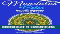 Best Seller Mandalas to Color - Intricate Mandala Coloring Pages: Advanced Designs (Mandala