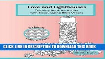 Best Seller Love and Lighthouses: Coloring Book for Adults with Encouraging Bible Verses Free Read