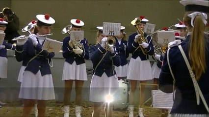 Fanfare Danoise Helsingor Pipegarde Corso Firminy 2016