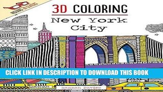 Ebook 3D Coloring: New York City Free Read