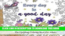 Best Seller Coloring Inspirational Quotes: The Uplifting Square Coloring Book For Adults