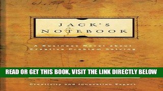 [READ] EBOOK Jack s Notebook: A business novel about creative problem solving BEST COLLECTION