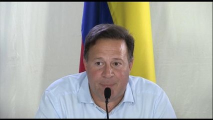Santos y Varela impulsan lucha antidroga pero evitan tocar guerra aranceles