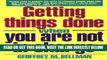 [FREE] EBOOK Getting Things Done When You Are Not in Charge ONLINE COLLECTION