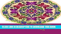 Best Seller Classy Unique Butterfly Mandalas Art Designs Patterns Coloring Book For Adults To