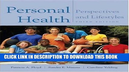 [READ] EBOOK Personal Health: Perspectives and Lifestyles (with InfoTrac and Health and Fitness