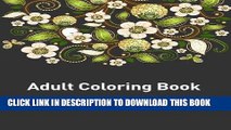 Ebook Adult Coloring Book: A Relaxational and Stress Relieving Coloring Book Featuring Cats,