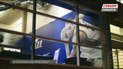 Basket - L'Equipe Enquête : En immersion avec Rudy Gobert