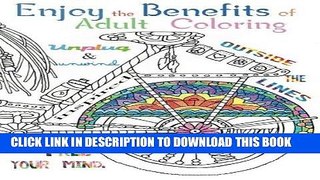 Ebook Enjoy the benefits of Adult Coloring: This A4 50 page Adult Coloring Book has a fantastic