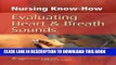 [READ] EBOOK Nursing Know-How: Evaluating Heart   Breath Sounds ONLINE COLLECTION