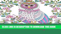 Ebook Fun Adult Coloring Book: Beautiful Animals For Stress Relief and Relaxation (Adult Coloring