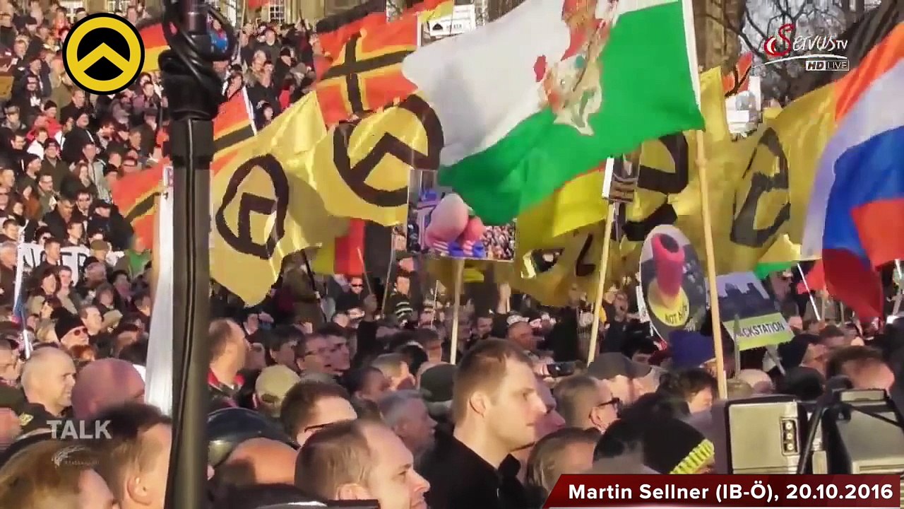 Martin Sellner (IB-Ö): Historischer Auftritt im Hangar 7 (Servus TV, 20.10.2016)