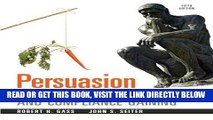 [FREE] EBOOK Persuasion: Social Influence and Compliance Gaining, 5e BEST COLLECTION