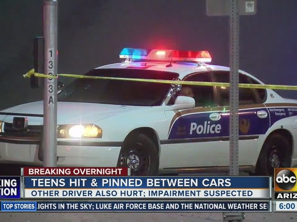 Two teen girls in serious condition after being...