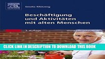 [FREE] EBOOK BeschÃ¤ftigung und AktivitÃ¤ten mit alten Menschen (German Edition) BEST COLLECTION