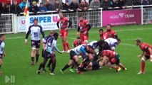 Rugby  lavaur 21 - 15 rc strasbourg par stras tv