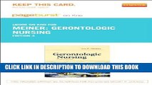 [FREE] EBOOK Gerontologic Nursing - Elsevier eBook on Intel Education Study (Retail Access Card),