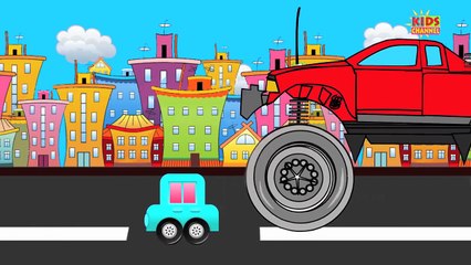 Monster Truck Stunts | Compilation | KIDS VIDEOS