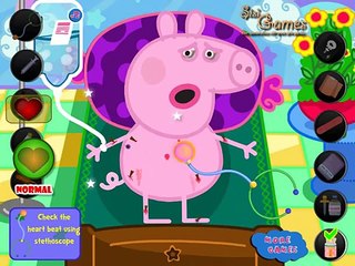 Peppa GAMES :-) Peppa Pig Injured :-) Top PEPPA Games 4 Kids :-)