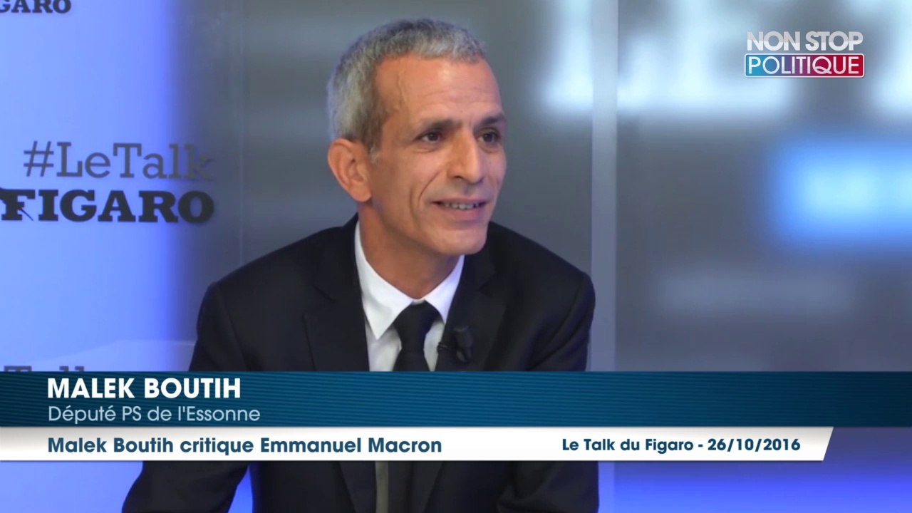 Malek Boutih sur Macron "C’est quelqu’un à qui...
