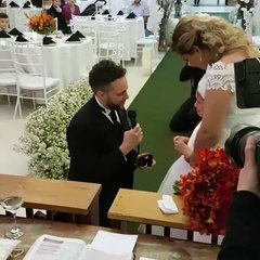 Noivo pede que enteada seja "sua filha para sempre" e emociona a Internet