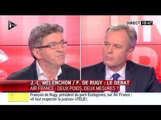 Débat Mélenchon-de Rugy sur l'écologie