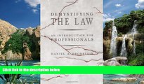 Big Deals  Demystifying the Law: An Introduction for Professionals  Best Seller Books Best Seller