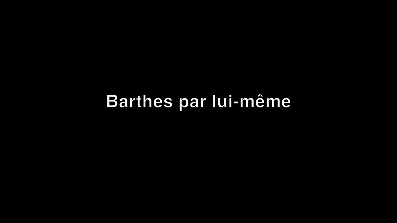 Roland Barthes, le théâtre du langage