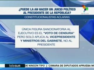 Venezuela: ¿Puede la AN hacer juicio político al pdte. Nicolás Maduro?