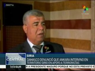 Siria denuncia que Turquía ha intervenido su territorio