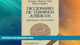 Big Deals  Diccionario De Terminos Juridicos: Ingles-Espanol Spanish-English (Ariel derecho)