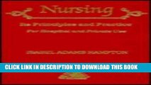 [FREE] EBOOK Nursing: Its Principles and Practice for Hospital and Private Use, 1e BEST COLLECTION