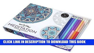 Best Seller Vive Le Color! Meditation (Adult Coloring Book and Pencils): Color Therapy Kit Free Read