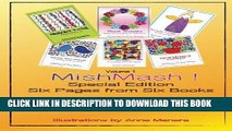 Best Seller MishMash! Coloring Book for Everyone Special Edition Six Pages from Six Books Volume