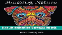 Best Seller Amazing Nature: Adult Coloring Book (Stress Relieving) (Volume 5) Free Read