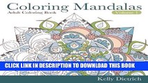 Best Seller Coloring Mandalas Adult Coloring Book (Tranquility Through Creativity) (Volume 1) Free