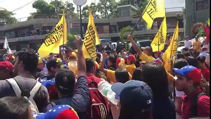 Así se está llevando a cabo la #TomaDeVenezuela desde Anzoategui