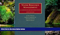 Must Have  Water Resource Management: A Casebook in Law and Public Policy (University Casebooks)