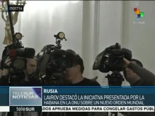 Rusia ratifica su profundo rechazo al bloqueo de EEUU contra Cuba