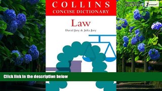 Big Deals  Collins Dictionary of Law  Full Ebooks Most Wanted