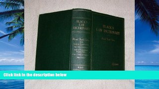 Big Deals  Black s Law Dictionary Fourth Edition  Full Ebooks Best Seller