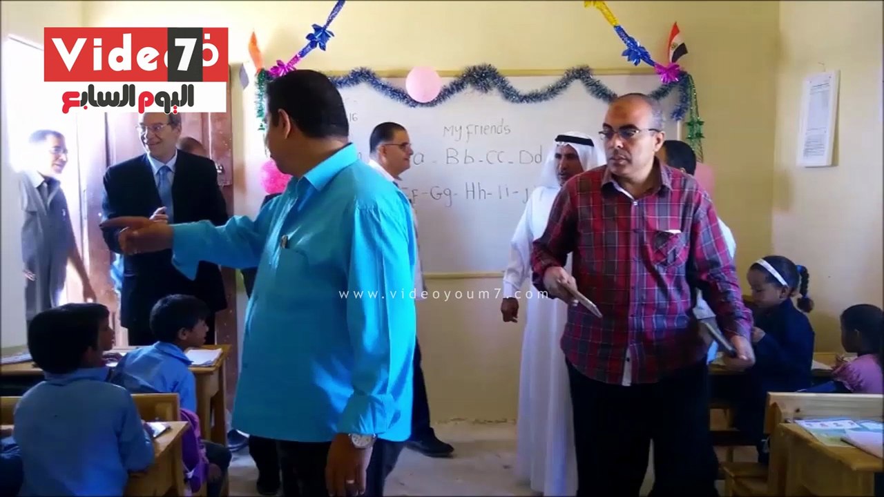 افتتاح اول مدرسة شيدت بالجهود الذاتية بشمال سيناء