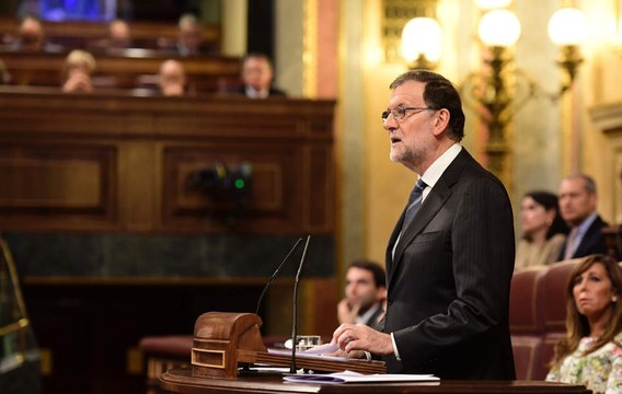Rajoy habla del cambio en el PSOE