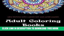 Ebook Adult Coloring Books: A Coloring Book for Adults Featuring Mandalas and Henna Inspired