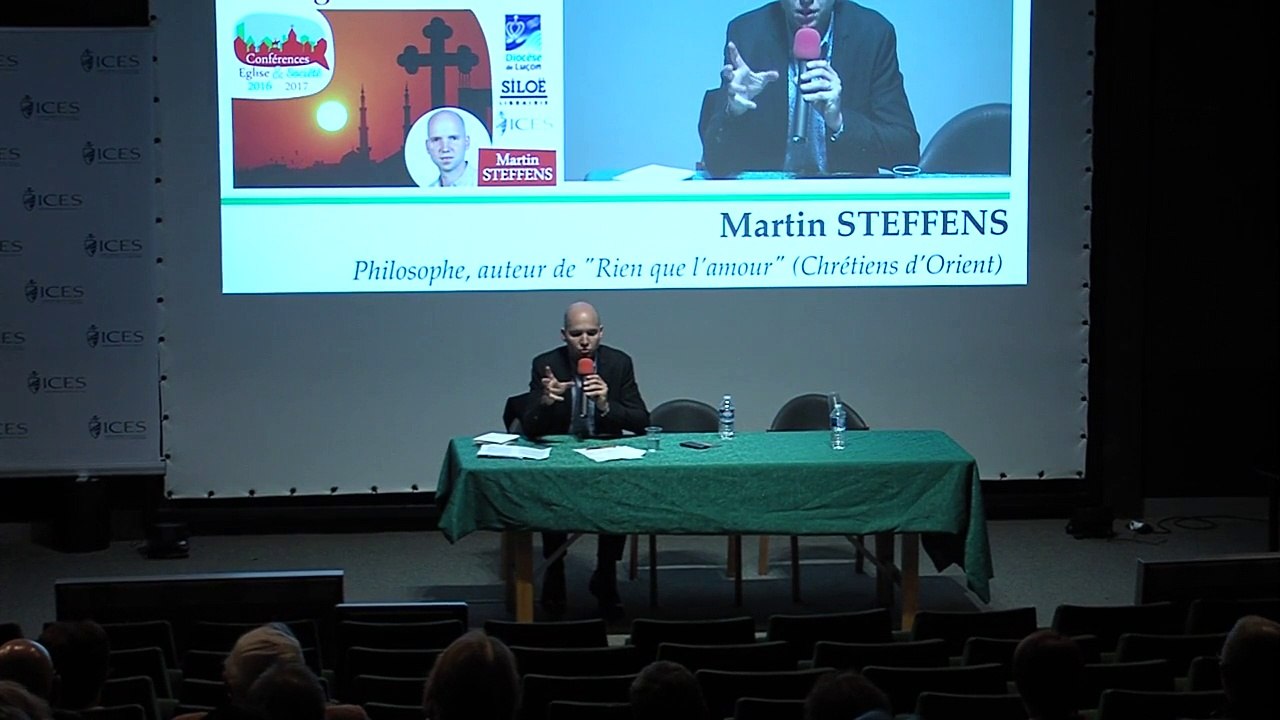 Retrouvez la conférence de Martin Steffens "rien que l'amour"
