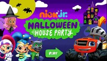Nick Jr Halloween House Party Blaze Bubble Guppies - Paw Patrol New Game!