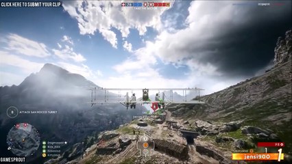 Battlefield 1 - EPIC Moments #1